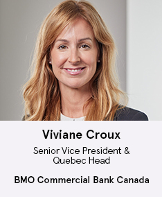 Viviane Croux - BMO Entreprise - membre comité Montréal Passion Vin